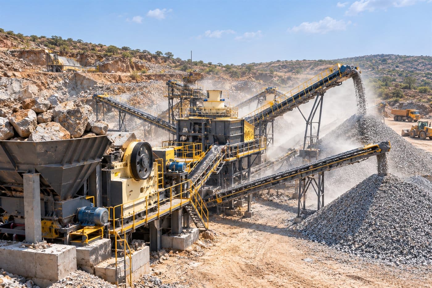 Crusher Plant & Batching Plant
